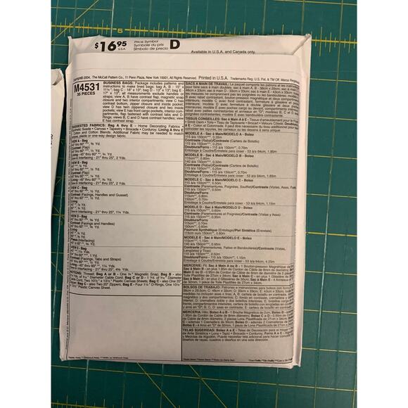 Two accessories purse/laptop patterns - Picture 5 of 5